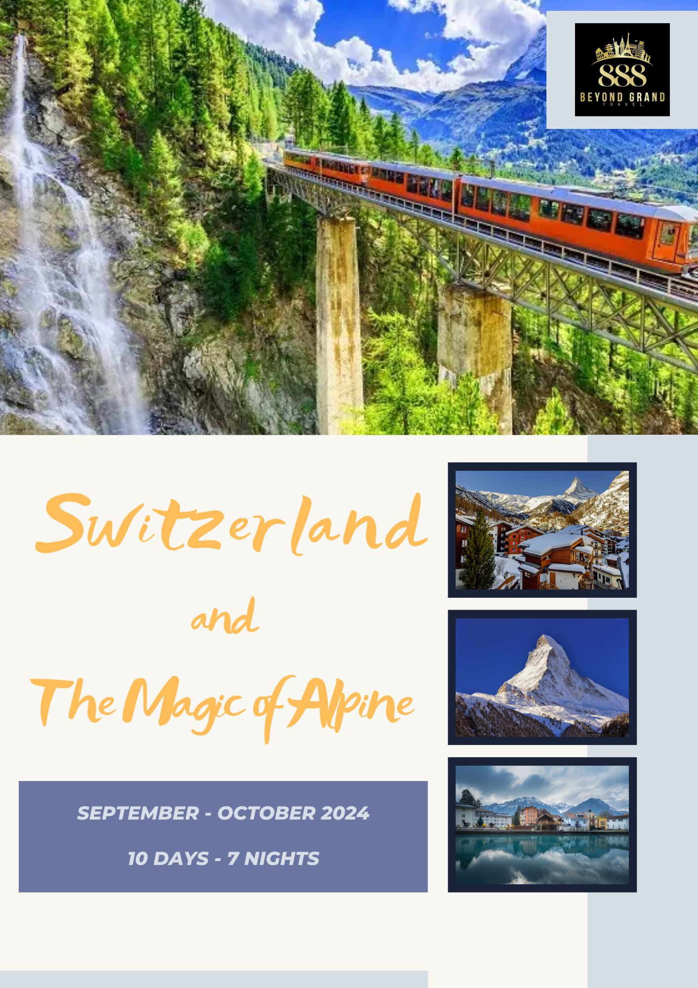 Switzerland and The Magic Alpine เกาหลีใต้